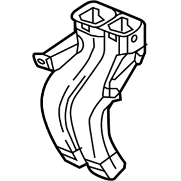 Mopar 68227712AD Duct-Floor