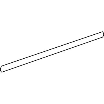 Mopar 55077172AB Molding-Rear Door