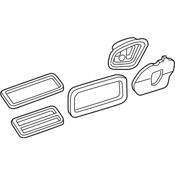 Mopar 68266523AA Seal Pack-A/C And Heater Unit