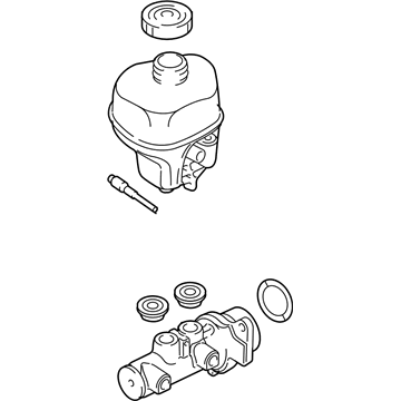 2021 Ram 1500 Brake Master Cylinder - 68398157AA