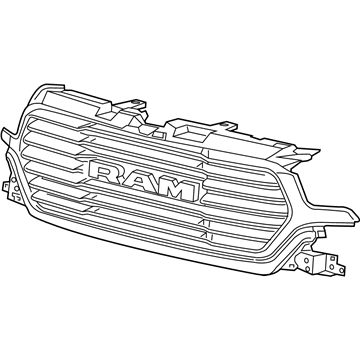 Mopar 68404994AA Grille-Radiator