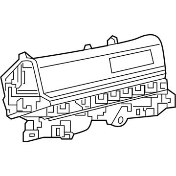 Mopar 5YM771XTAD Glove Box-Instrument Panel