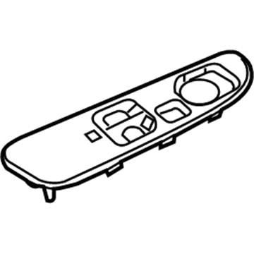 Mopar 5HS83ZJ1AG Bezel-Power WINDOW/DOOR Lock SWIT