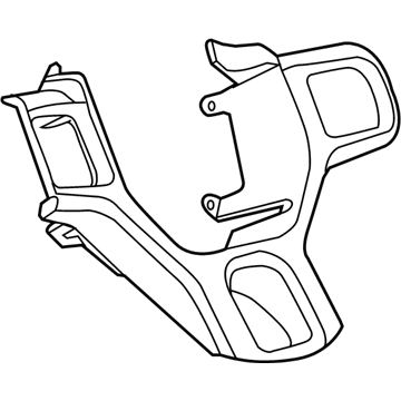 Mopar 1YH76LU7AA Bezel-Steering Wheel Switch