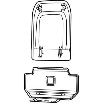 Mopar 5RT90DX9AC Panel-Seat Back