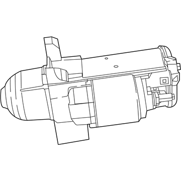 2021 Jeep Wrangler Starter Motor - 68336451AA