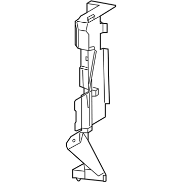 Mopar 68207949AA BAFFLE-Air Inlet