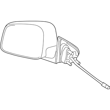 Mopar 5VB44KBUAE Outside Rearview Mirror