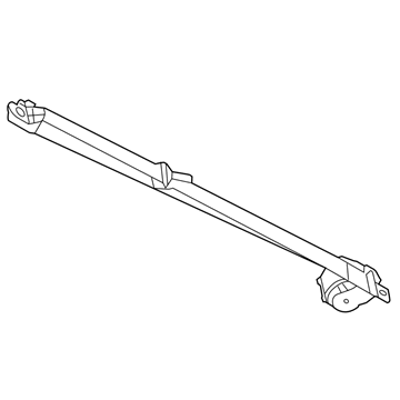 Mopar 7AX80TX7AB Belt-2Nd Row Seat