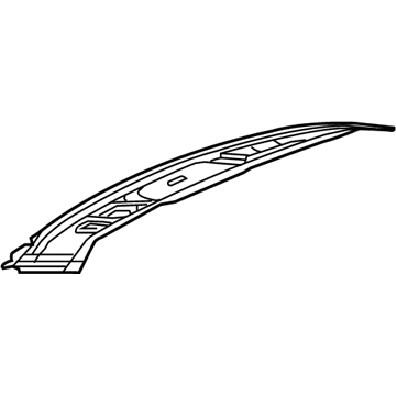 Mopar 68081178AA Header-Roof Front