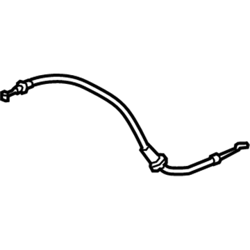 Jeep Wrangler Door Latch Cable - 68301926AA