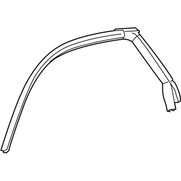 Mopar 68096357AD WEATHERSTRIP-Front Door Opening