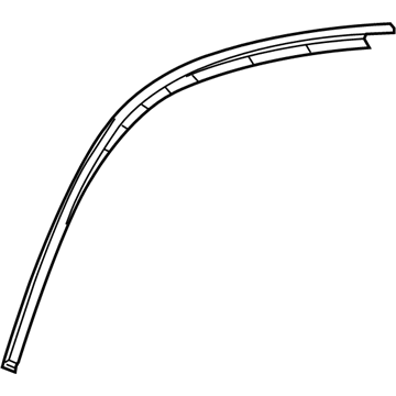 Mopar 68096409AA RETAINER-WEATHERSTRIP