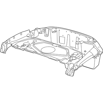 Mopar 68284745AA Pan-Trunk PRIMED