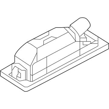 Mopar 68247166AA Lamp-License Plate