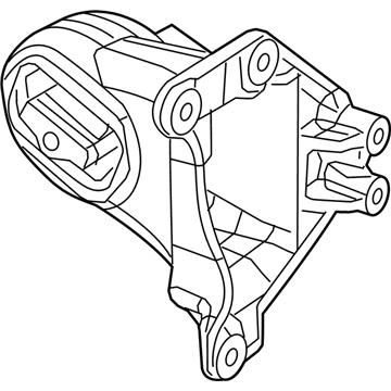 2018 Jeep Wrangler Engine Mount - 68240765AB