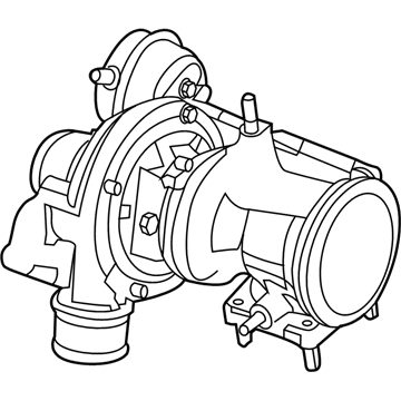 68320853AA Mopar Turbocharger Illustration 1 of 1