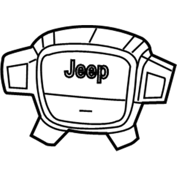 2010 Jeep Commander Air Bag - 1EB40BD1AE