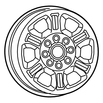 2019 Ram 3500 Spare Wheel - 6MP64AAAAA