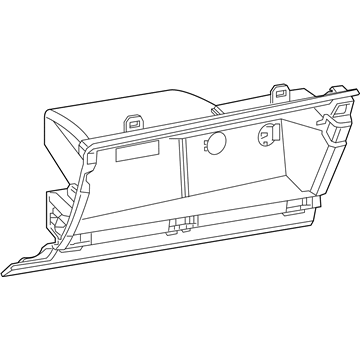 Ram 2500 Glove Box - 6YK17TX7AA