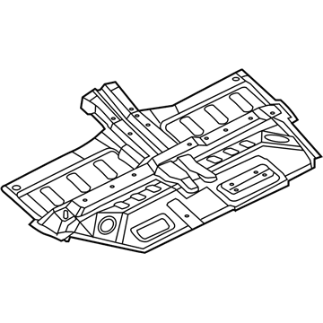 2019 Jeep Grand Cherokee Floor Pan - 68170745AB