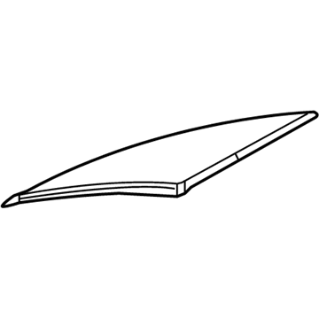 Mopar 5NN78DX8AB Spoiler-Rear