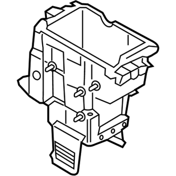 Mopar 5XA75LXHAA Bin-Floor Console