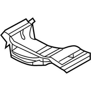 Mopar 68053384AC Duct-Floor Console