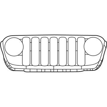 Mopar 68316767AC Grille-Radiator