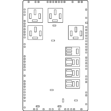 Mopar 56048367AE Electrical Relay Block