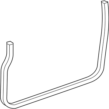 Chrysler 200 Door Seal - 1EK87XXXAD