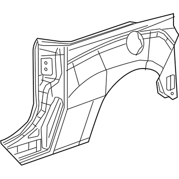 Mopar 68267173AA Panel-Quarter Lower