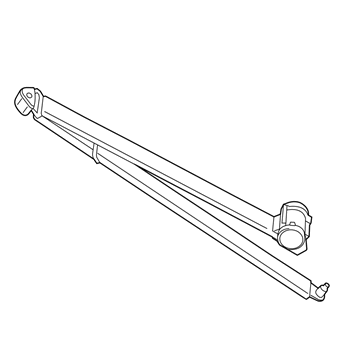 Mopar 5PC00LK3AB Front Outer Seat Belt