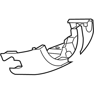 Mopar 5VC53LXHAA SHROUD-Steering Column