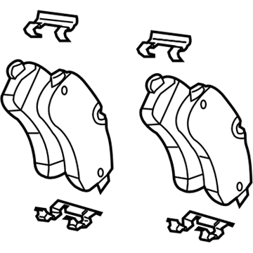 Mopar 68006734AA Brake Pad