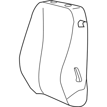 Mopar 5YC40DX9AA Front Seat Back Cover