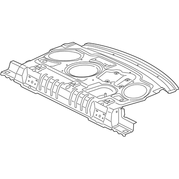 Mopar 68248182AB Panel-Shelf