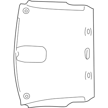 Mopar 5SX25BD1AA Headliner