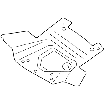 Mopar 68214815AA Belly Pan-Front