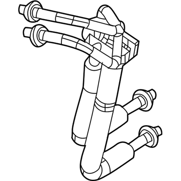 Mopar 68249873AB HOSE/TUBE-Oil Cooler Pressure And Ret