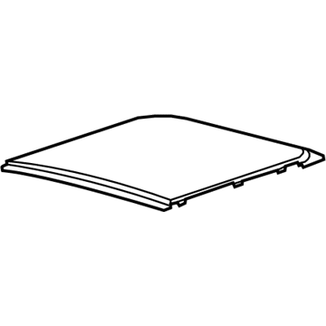 Mopar 68357667AA Glass-SUNROOF