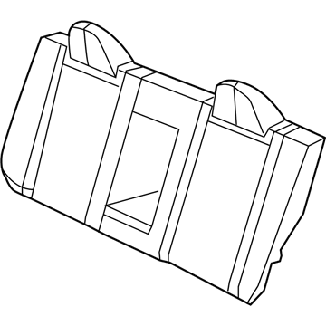 Mopar 1GC531DBAA Seat Back-Rear