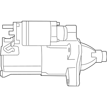 Jeep Wrangler Starter Motor - R6029852AA