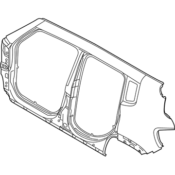 Mopar 68254233AA Panel-Body Side Aperture Outer