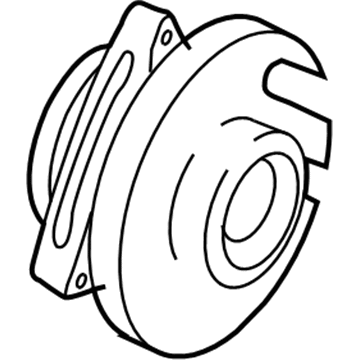 Mopar 52128352AB Brake Hub And Bearing