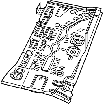 Mopar 68358137AA Pan-Front Floor