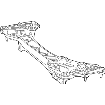 Mopar 68080591AF CROSSMEMB-Rear Suspension