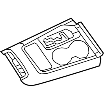 Mopar 5VB91HL1AA Bezel-Gear Shift Indicator