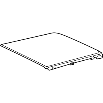 Mopar 68274065AA Glass-SUNROOF