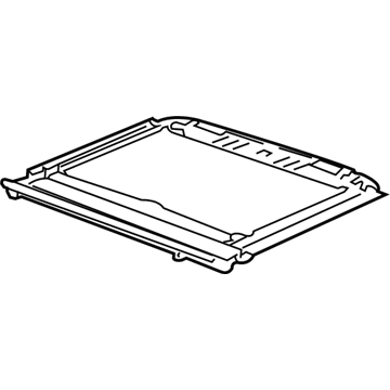 Mopar 5SD25PD2AF SUNSHADE-Rear Window